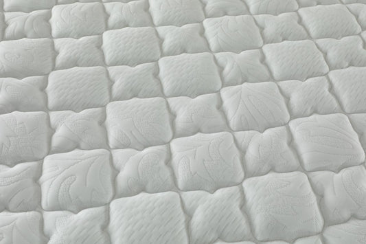SAFIR Luxury Upholstered Bed Set – Modern Platform Bed in Off-White
